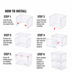 Procase - Stackable Storage Box (Clear)