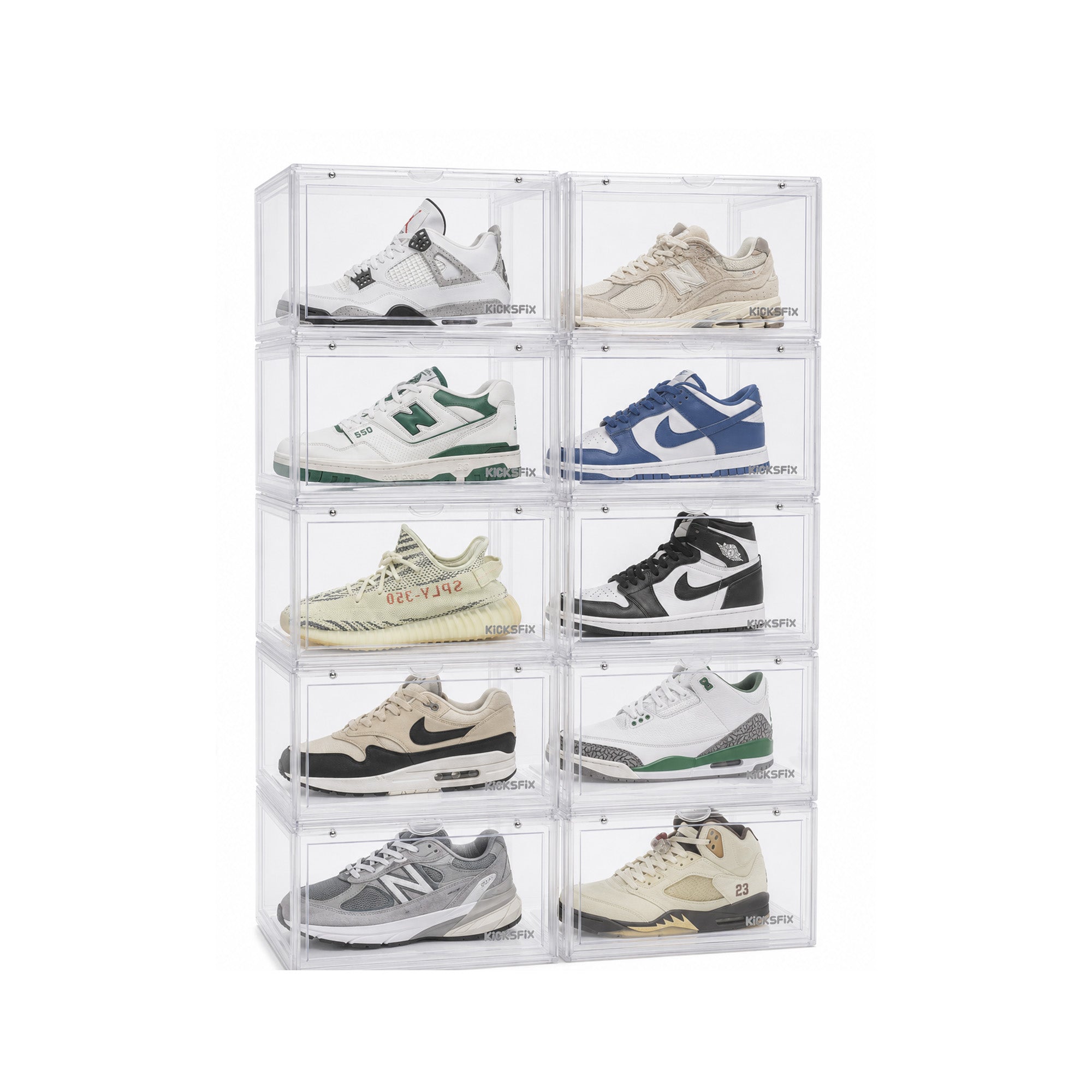 Procase - Stackable Storage Box (Clear)