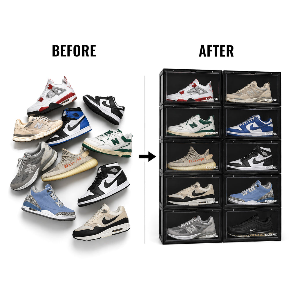 Procase - Stackable Storage Box (Black)